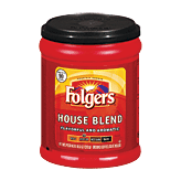 Folgers House Blend medium roast ground coffee, makes up to 90 6-fl. oz. cups Full-Size Picture